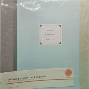 Martha Stewart Our Wedding Keepsake 3 Hole Ring Planner Binder Photo Book-New!